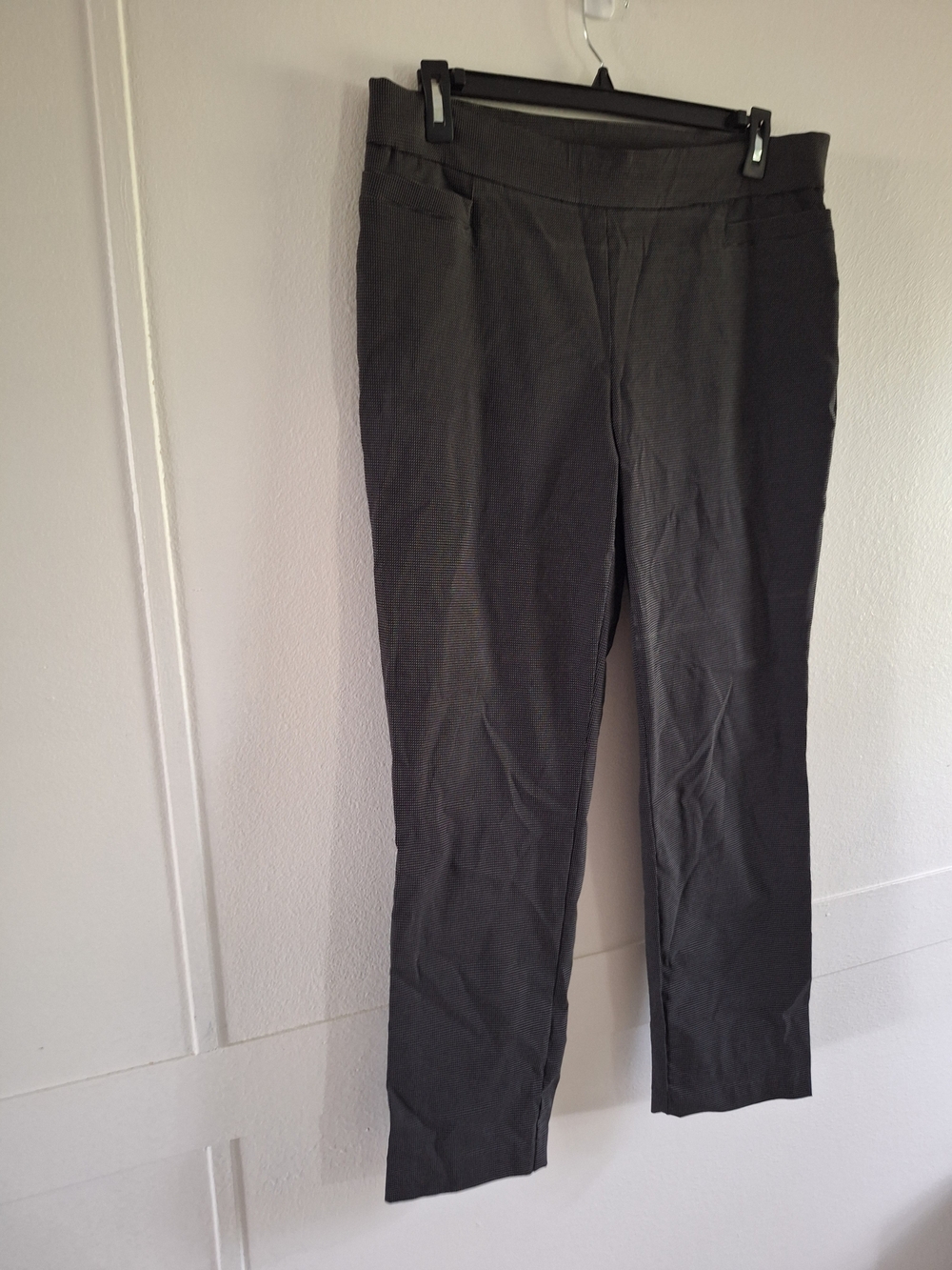 Kim Rogers Men's Charcoal Stretch Dress Pants